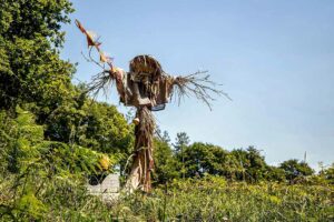Yvonnick Boutier, jardin expérimental, plaintel