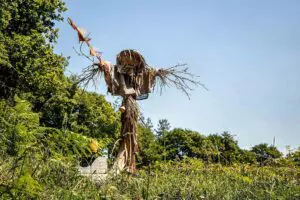 Yvonnick Boutier, jardin expérimental, plaintel